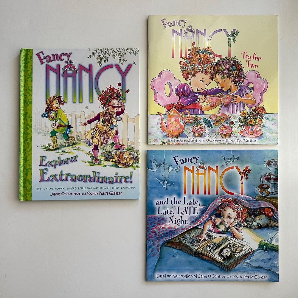 Fancy Nancy Books - Set of 3